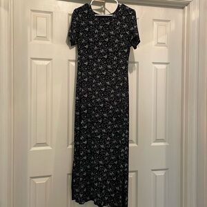 Black & White Maxi Dress